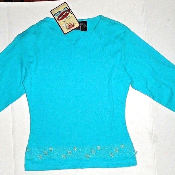 Vintage Cotton Embroidered Top Shirt